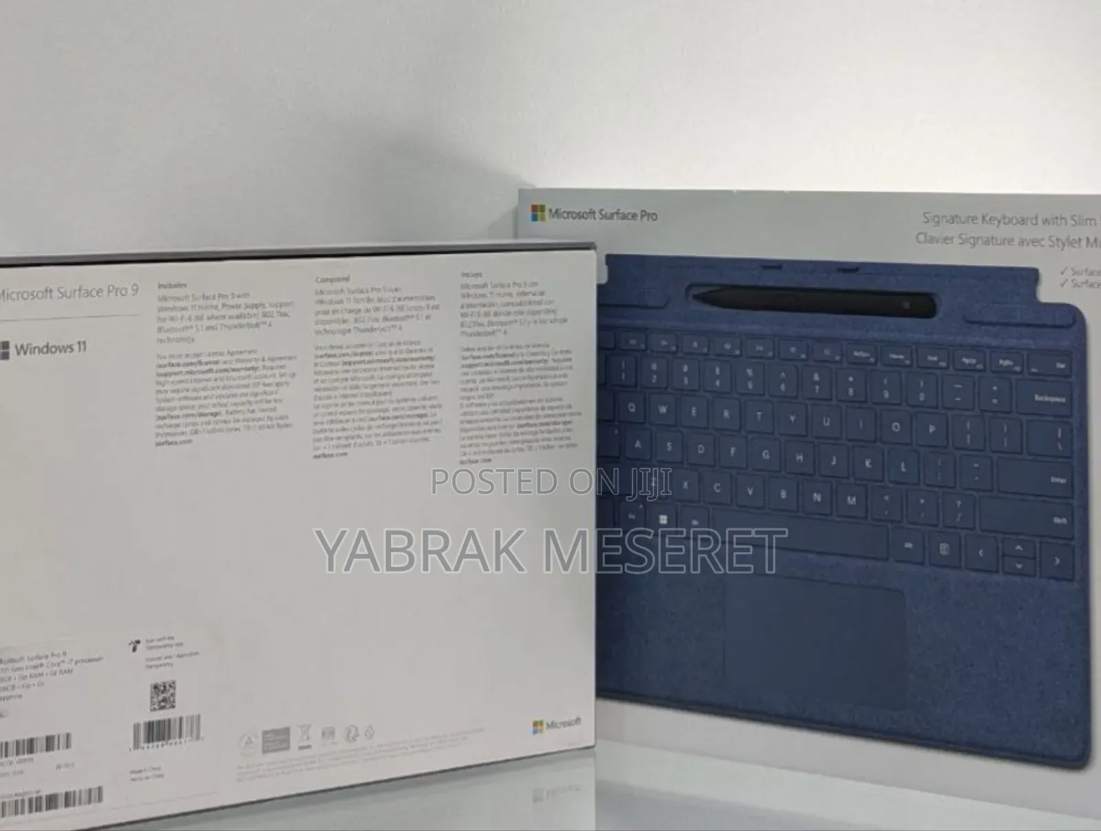 New Laptop Microsoft Surface Pro 9 16GB Intel Core I7 SSD 256GB