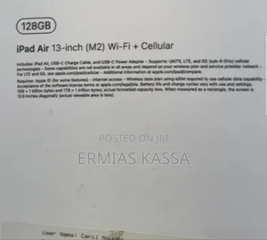 New Apple iPad Pro 256 GB Silver