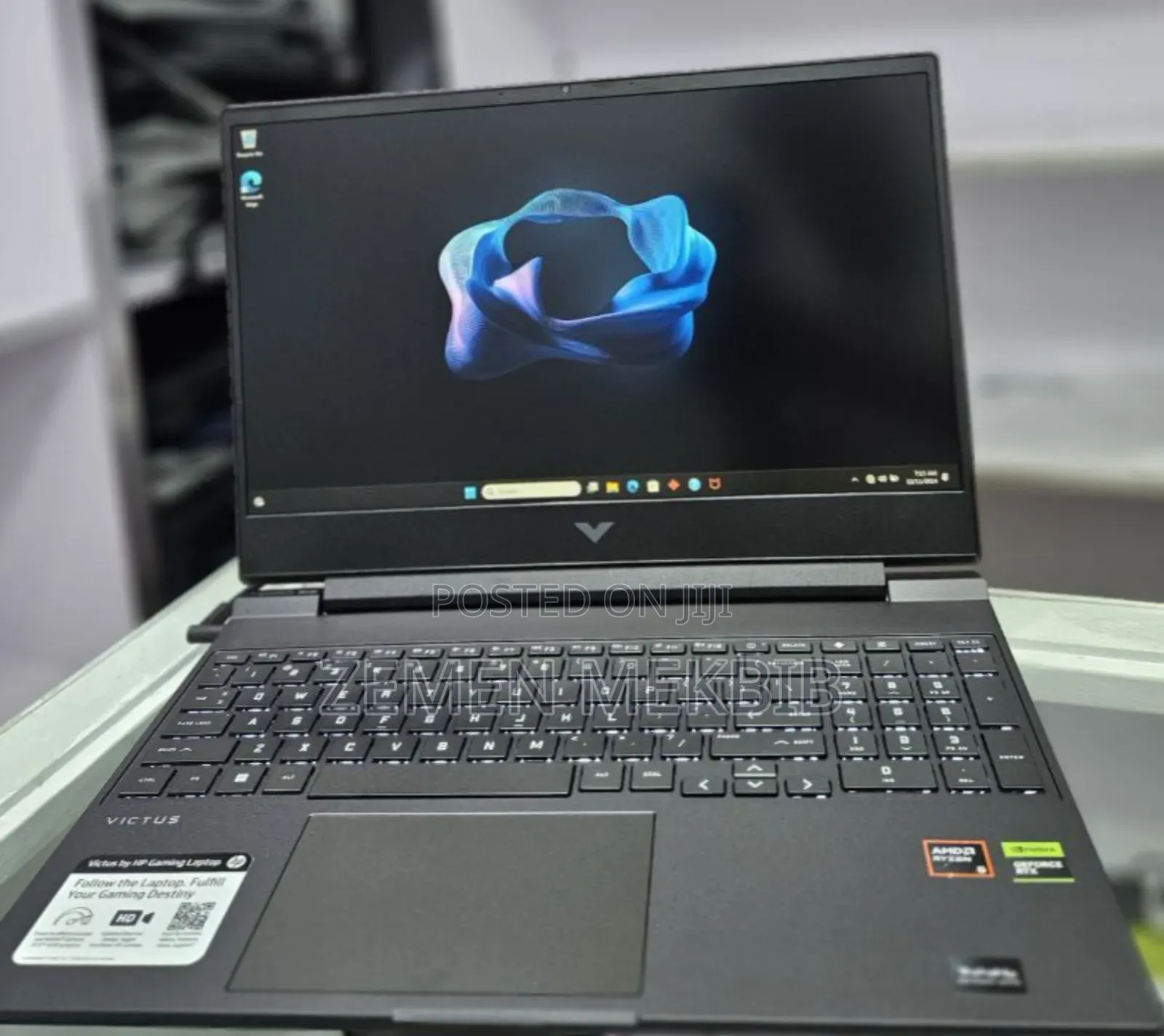 New Laptop HP Victus 15 8GB AMD Ryzen 5 SSD 512GB