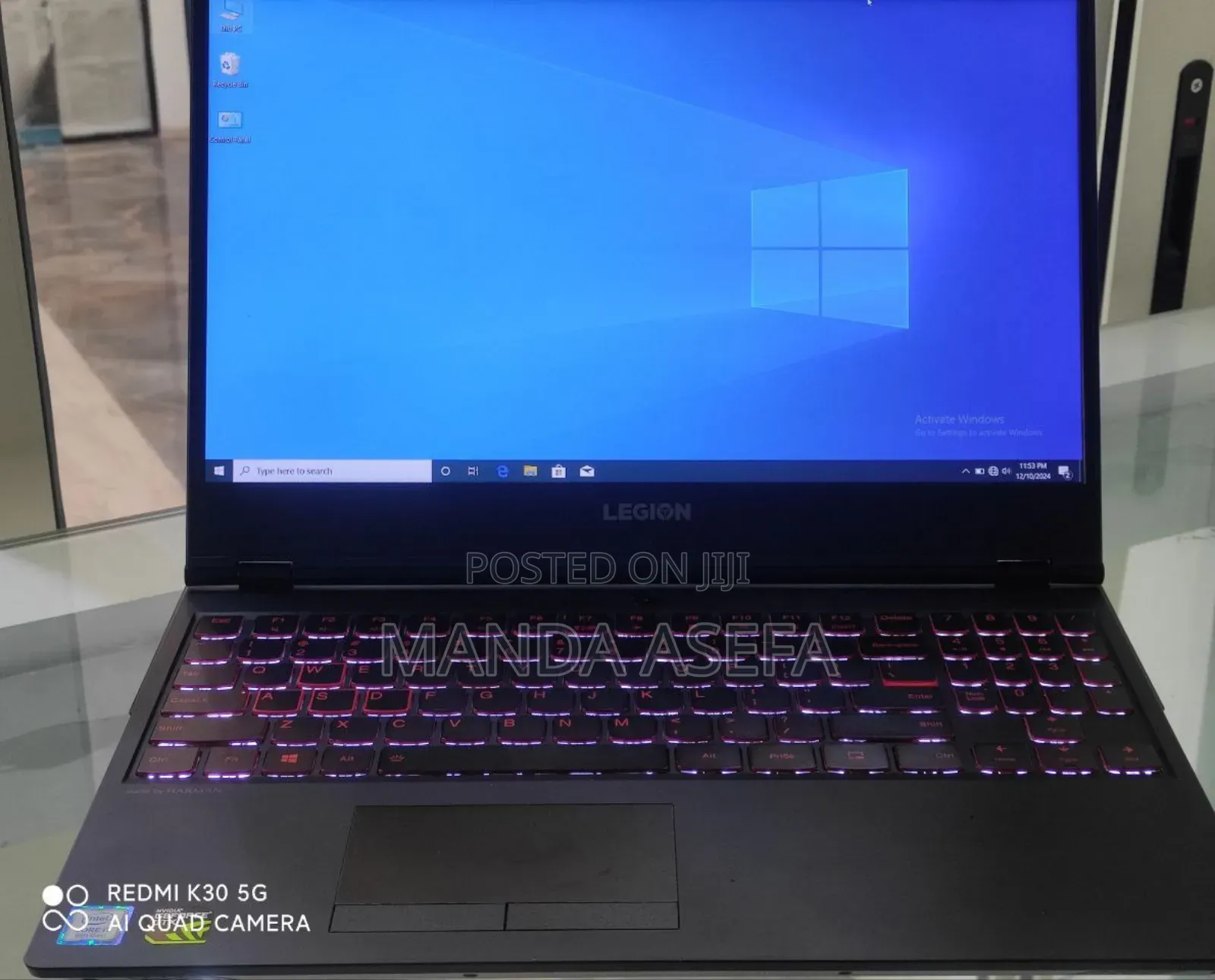 New Lenovo Legion Y7000P IRX9 Gaming Laptop 16GB Intel Core I7 512GB