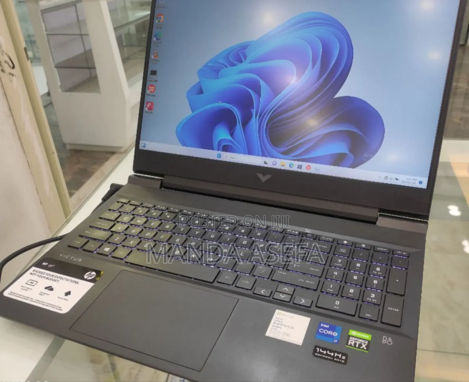 New Laptop HP Victus 15 16GB Intel Core I7 SSD 512GB