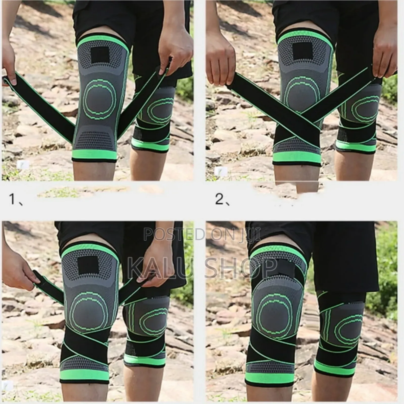 Kneepad, Knee Brace Sleeve For Improved Circulation