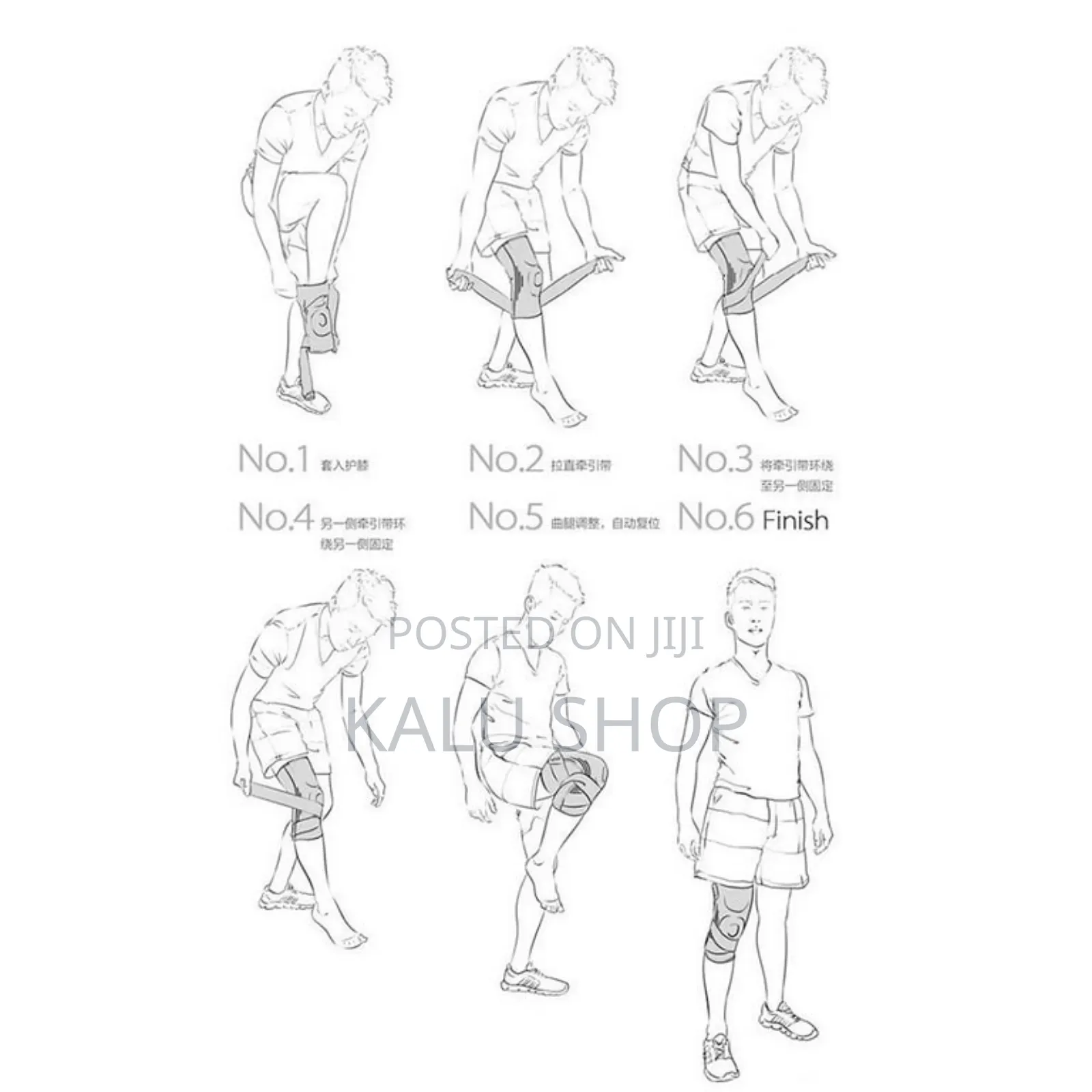 Knee Braces With Strap Unisex Joint Pain Relief, Support