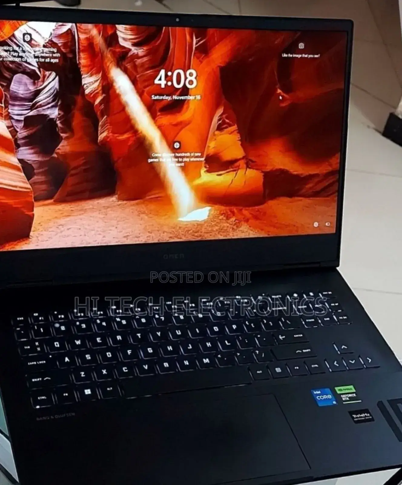 New Laptop HP Omen 16 16GB Intel Core I5 SSD 512GB