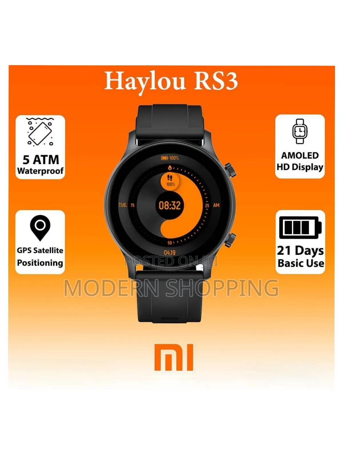 Xiaomi Haylou RS3 Smart Watch