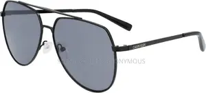 Calvin Klein Grey Pilot Men’S Sunglasses
