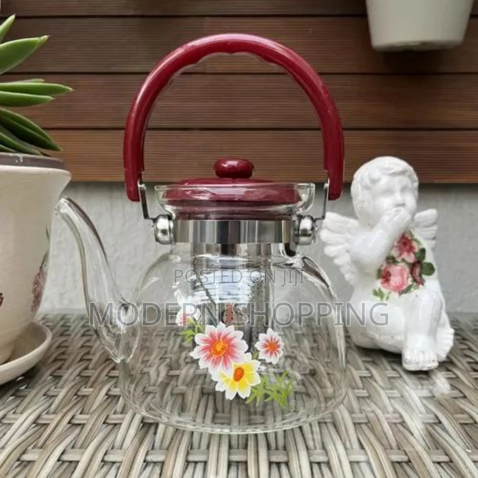 Elegant Tea and Coffee Pot for Stovetop Brewing