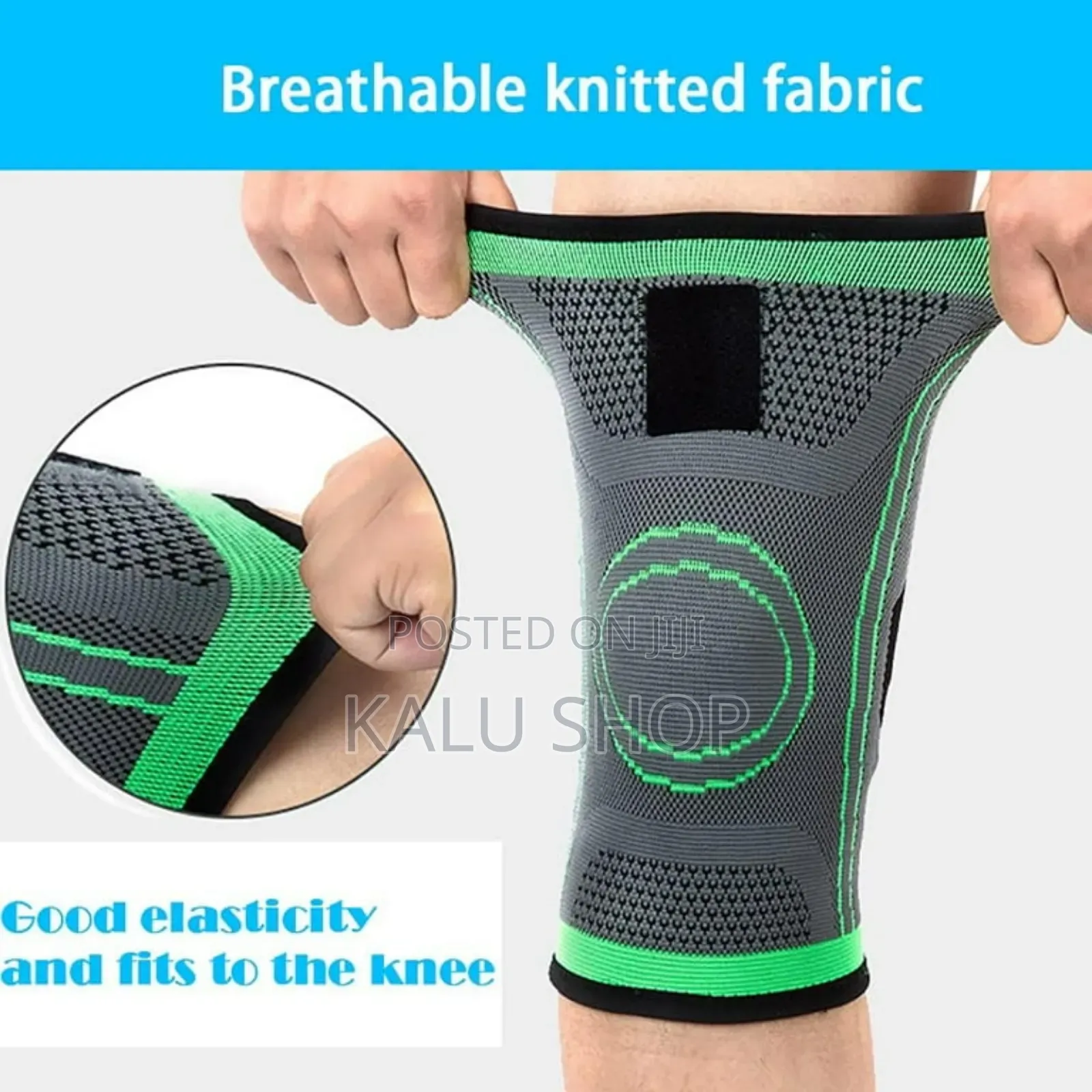 Unisex Weaving Knee Brace Breathable Sleeve Support