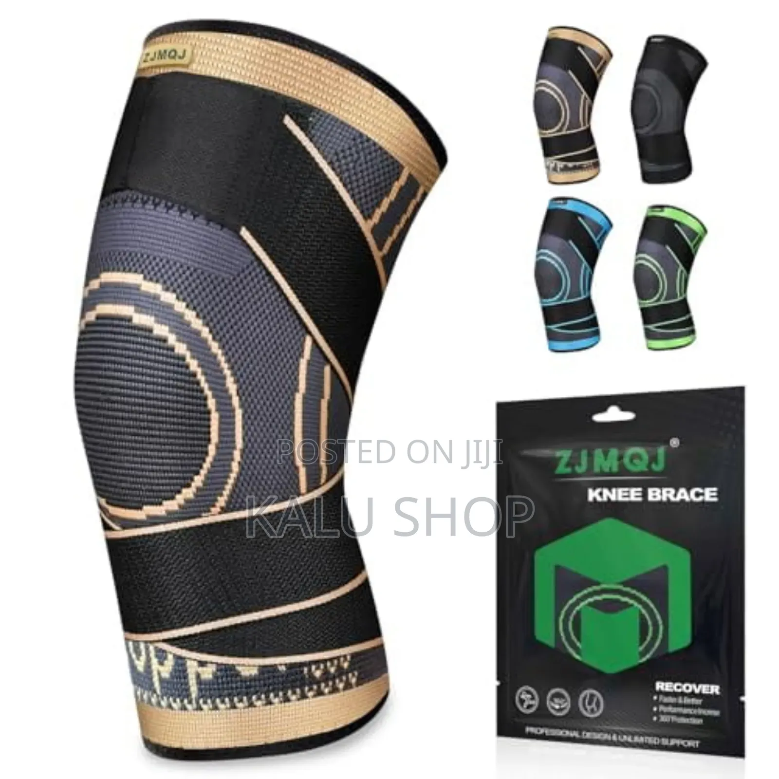 Professional Knee Brace With Removable Adjustable Straps