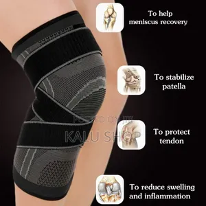 Professional Knee Brace With Removable Adjustable Straps