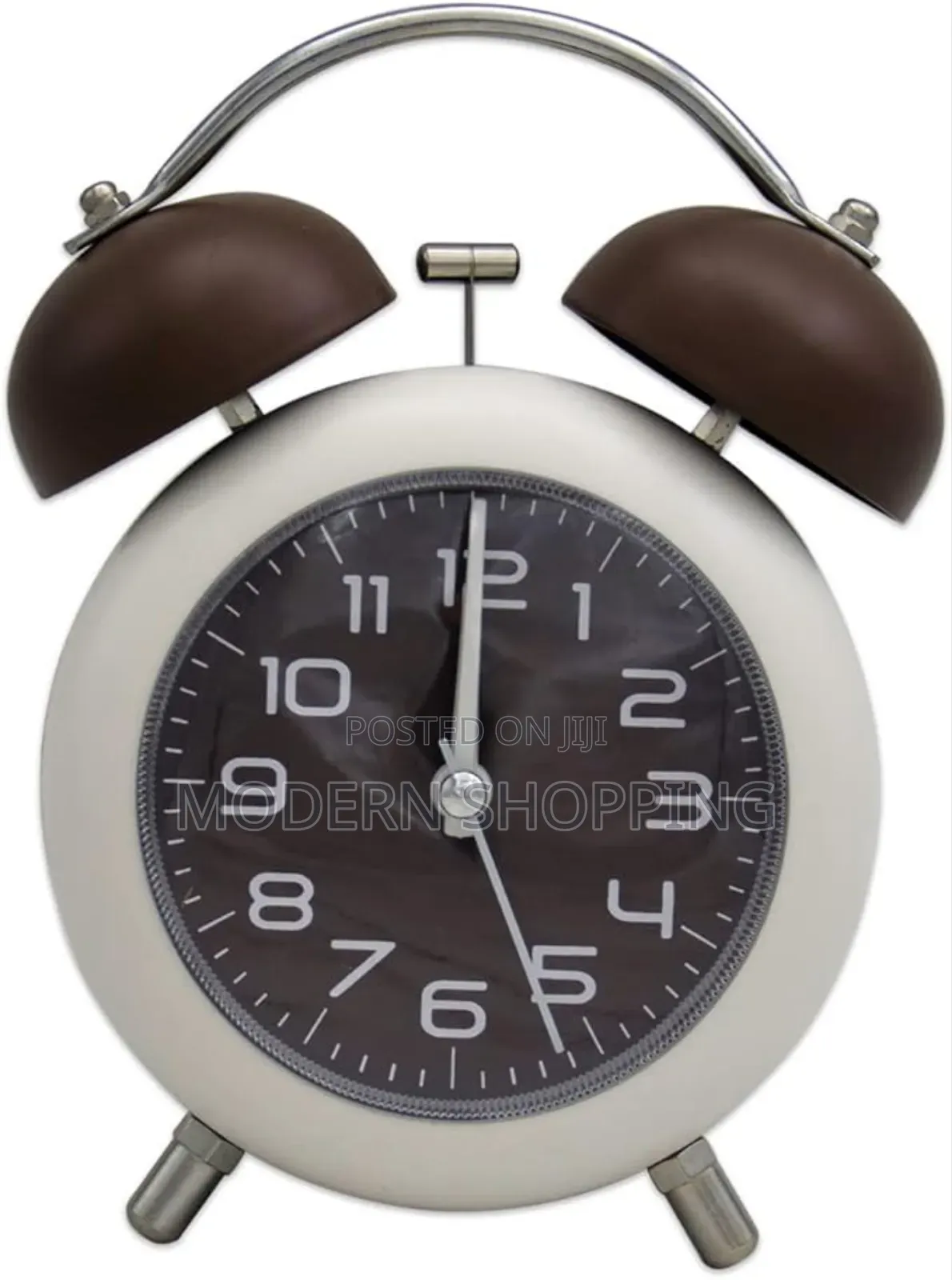 Compact Quartz Alarm Clock for Home and Travel