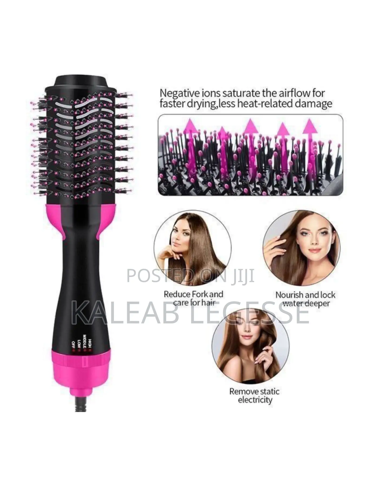  3 in 1 One Step Hair Dryer Styler
