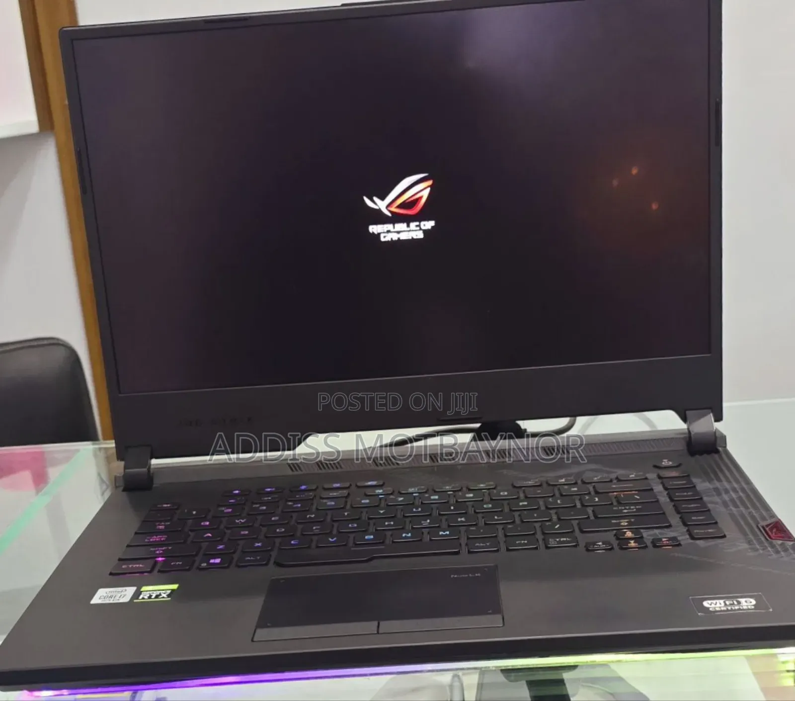 New Laptop Asus ROG Strix G15 16GB Intel Core I7 SSD 1T