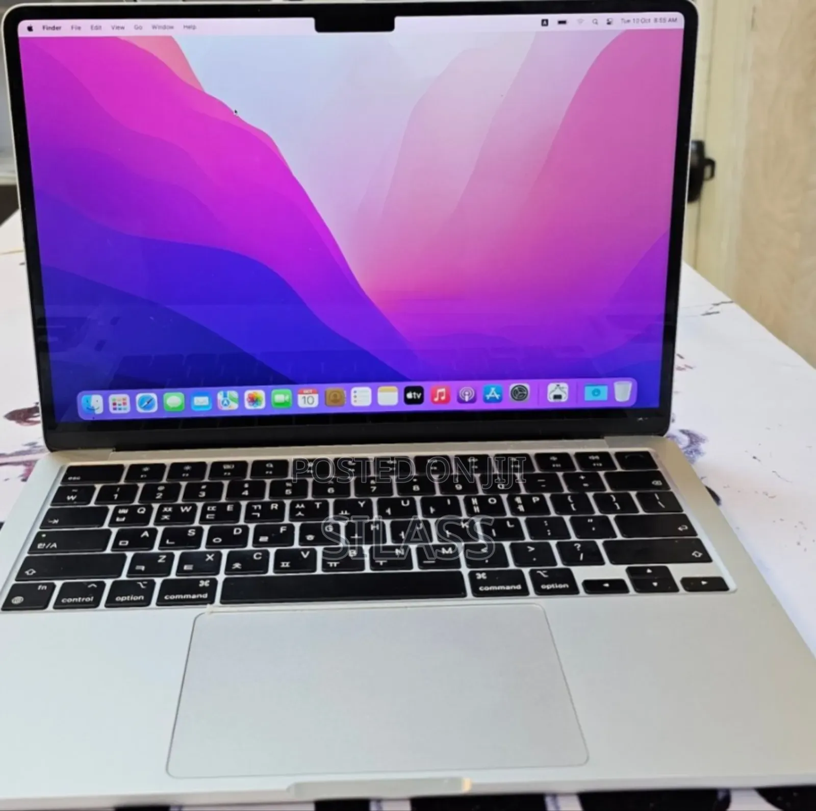 New Laptop Apple MacBook Air 2022 M2 8GB Apple M2 SSD 256GB