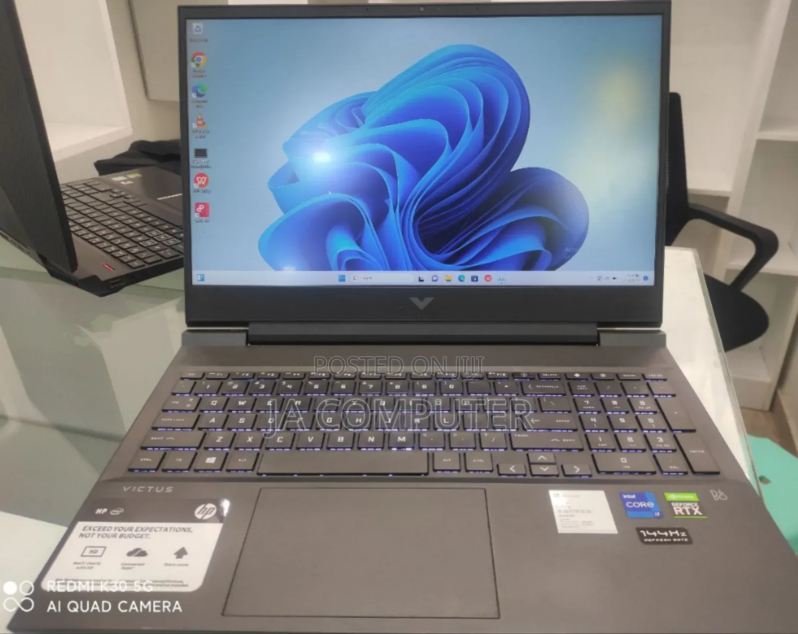 New Laptop HP Victus 15 16GB Intel Core I7 SSD 512GB