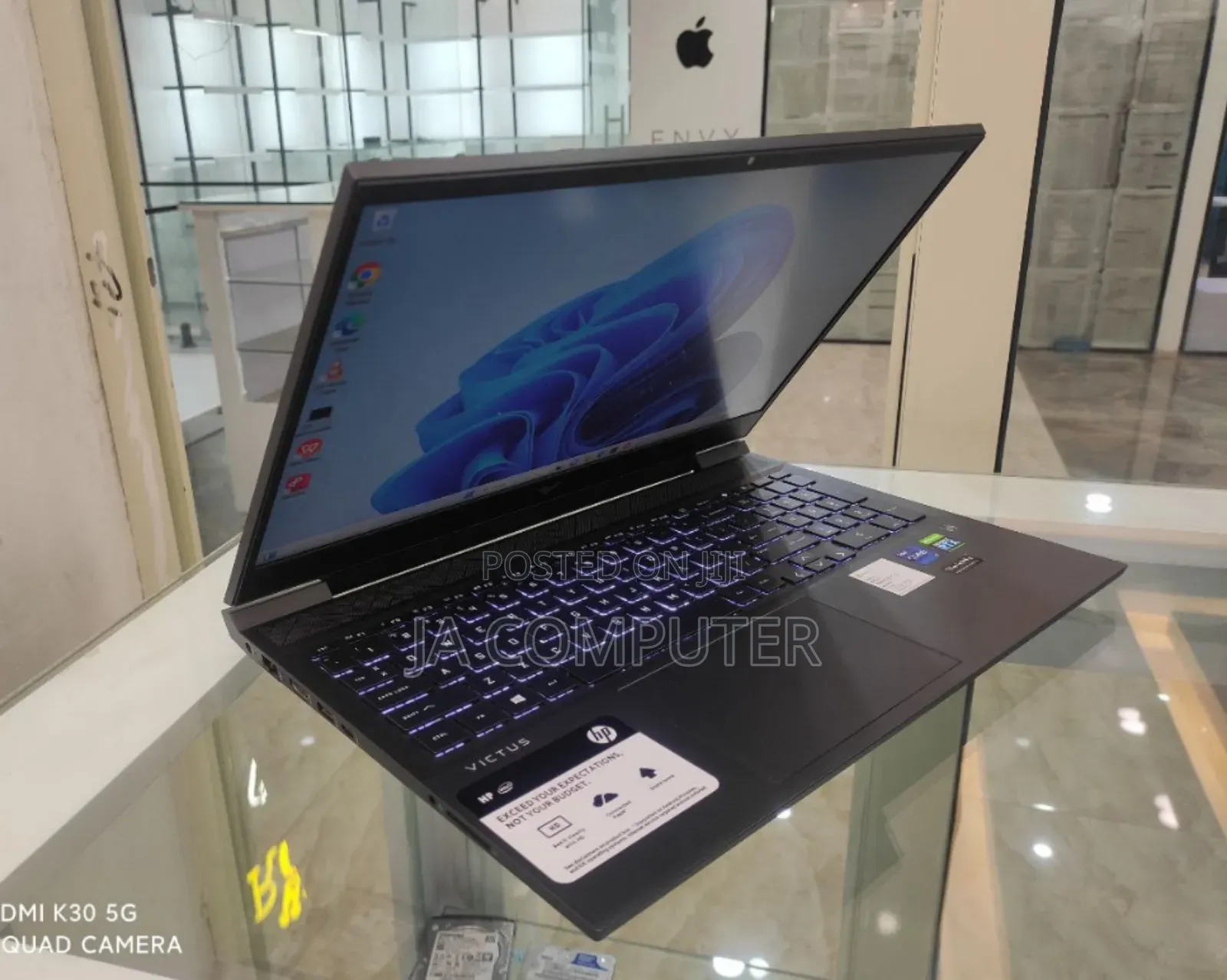 New Laptop HP Victus 15 16GB Intel Core I7 SSD 512GB