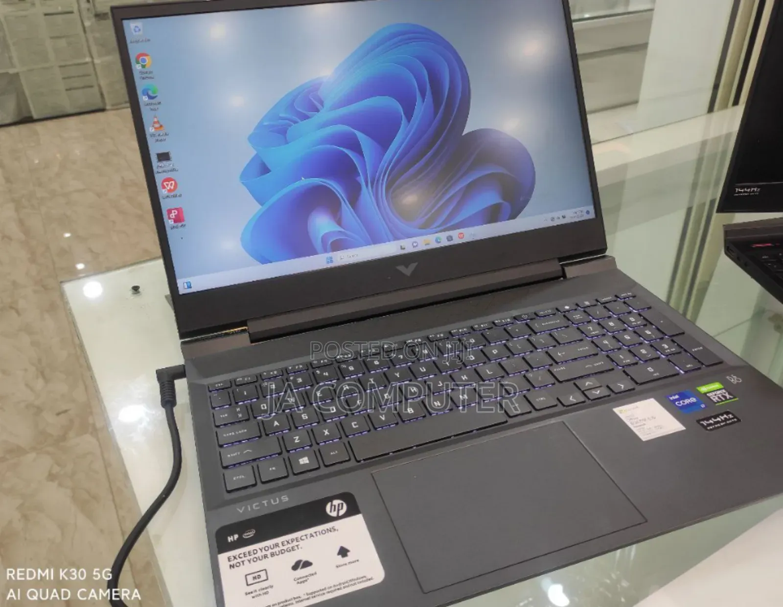 New Laptop HP Victus 15 16GB Intel Core I7 SSD 512GB