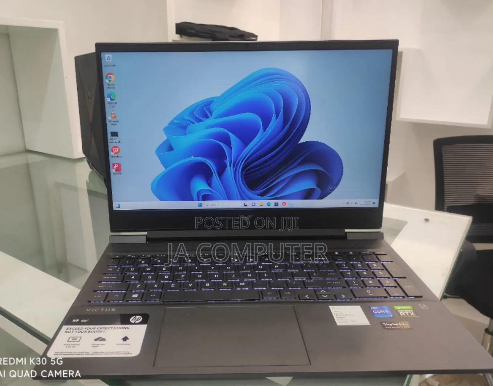 New Laptop HP Victus 15 16GB Intel Core I7 SSD 512GB