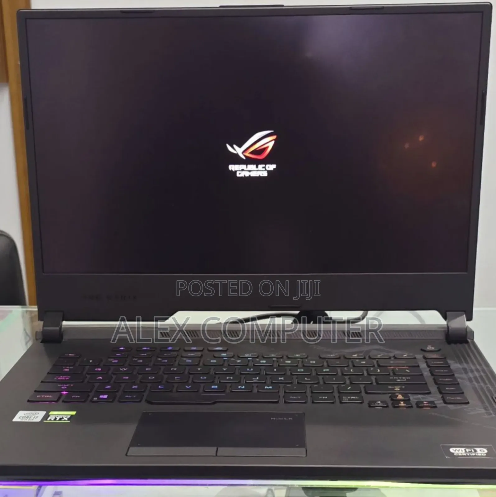 New Laptop Asus ROG Strix G15 16GB Intel Core I7 SSD 1T