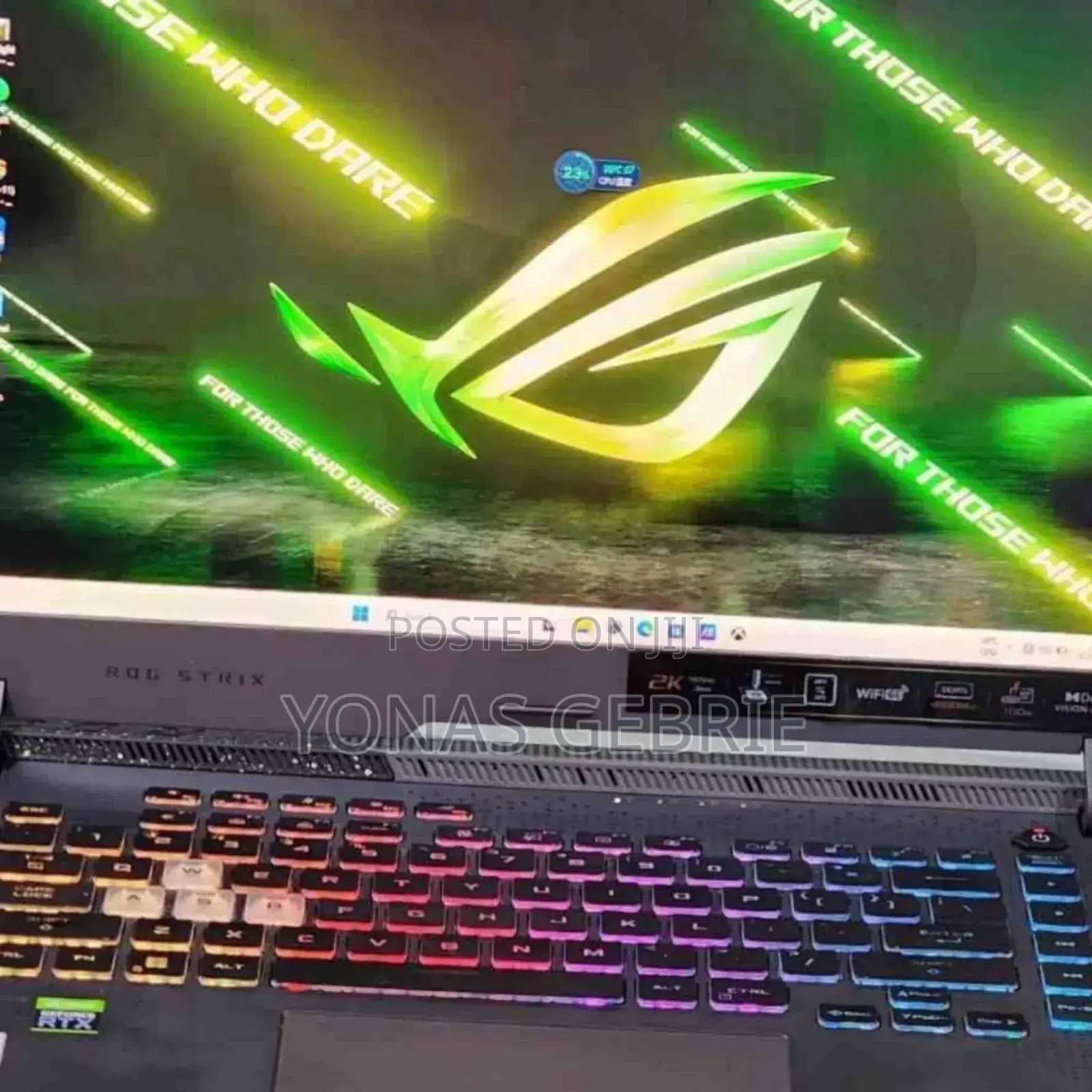 New Laptop Asus TUF Gaming A15 16GB AMD Ryzen 9 SSD 512GB