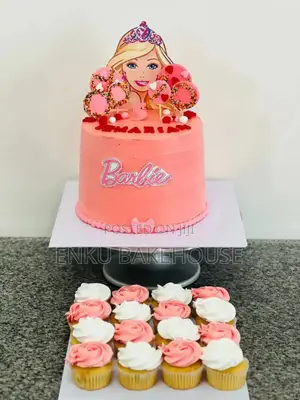 Cake With Cupcake