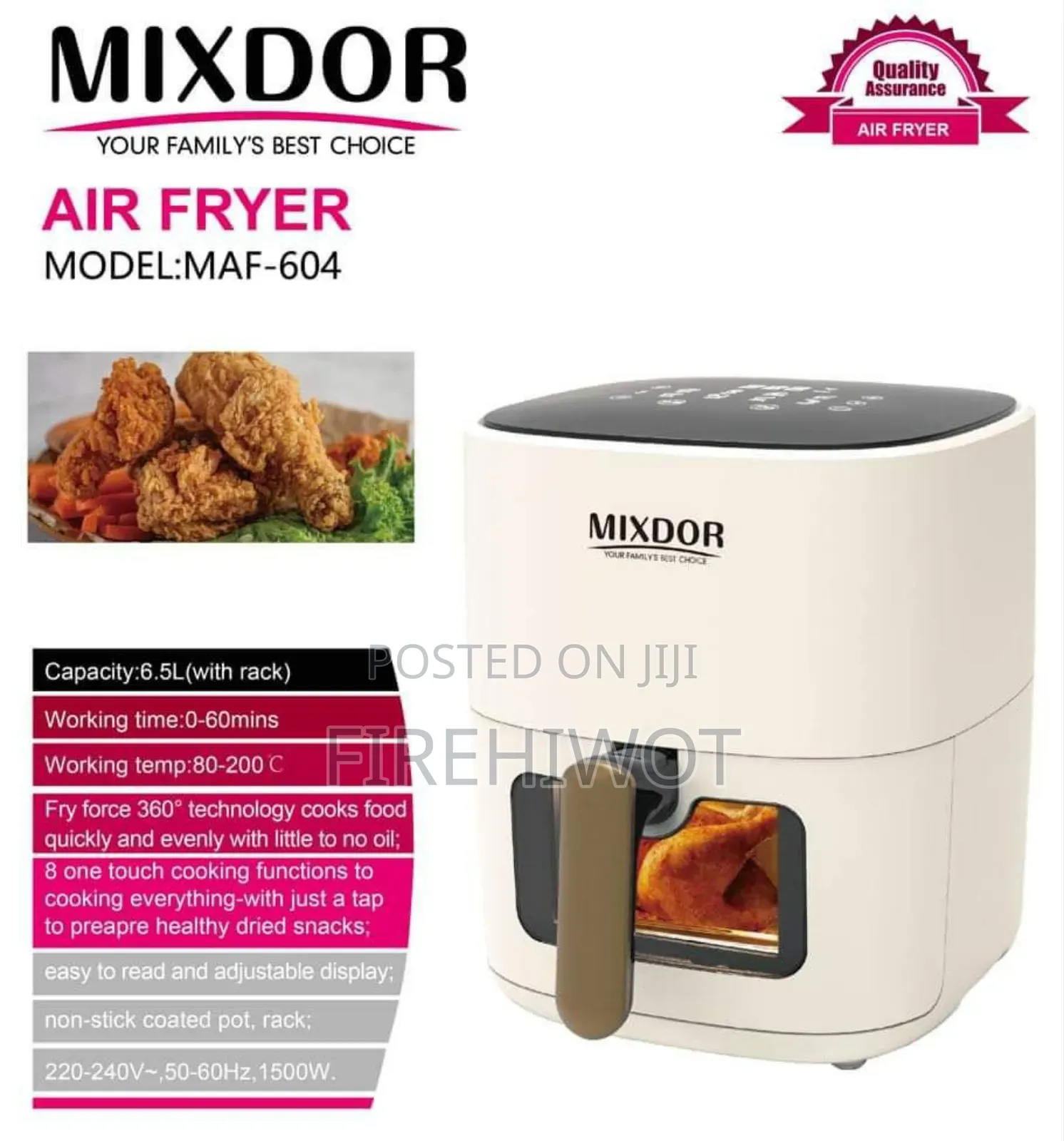 Mixdor Airfryer