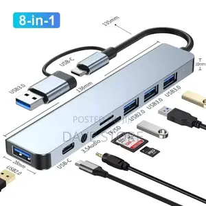 8in1 Usb Hub Adapter