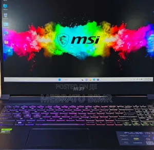 New Laptop MSI Pulse GL66 16GB Intel Core I9 SSD 1T