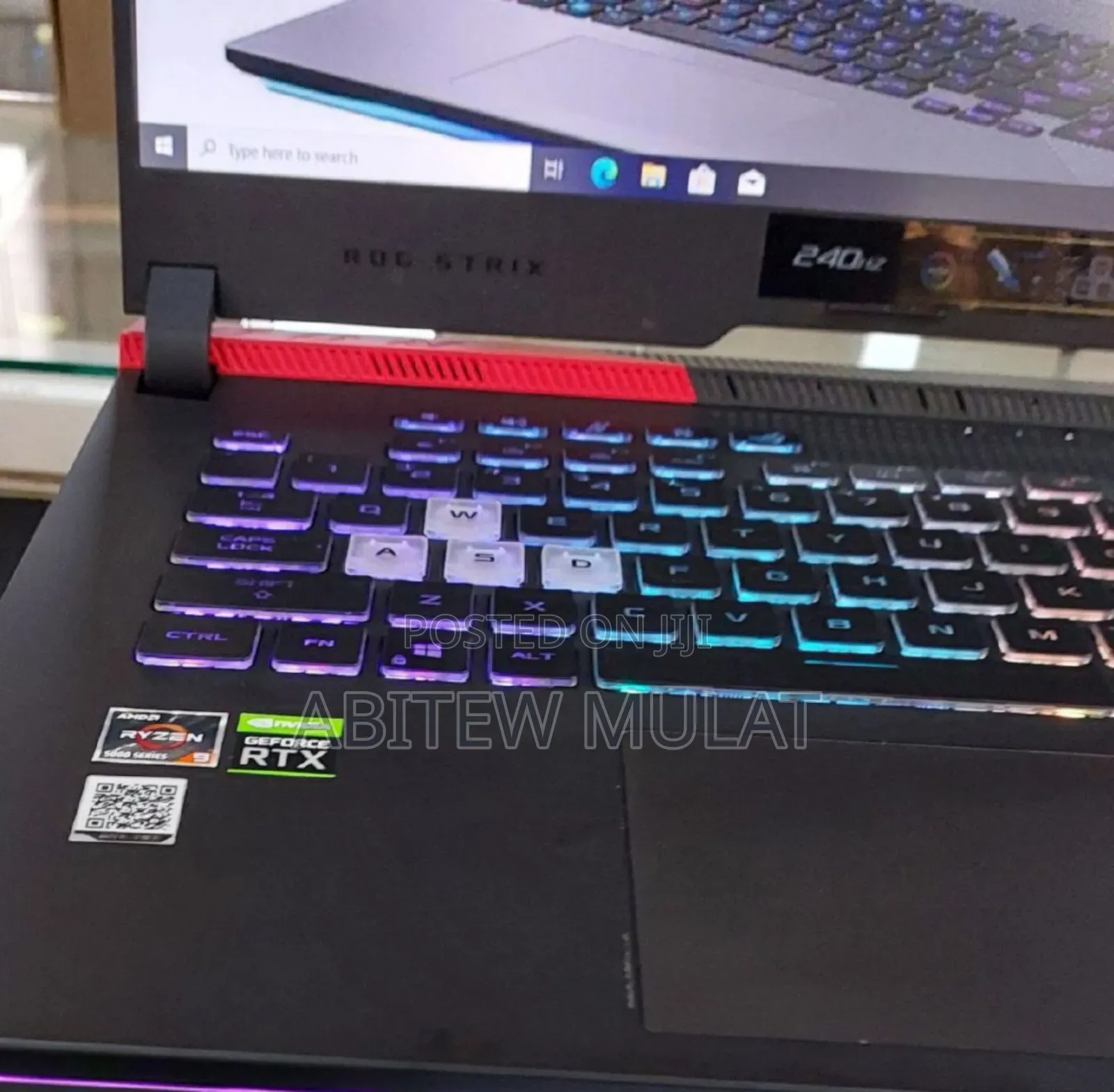 New Laptop Asus ROG Strix G15 16GB AMD Ryzen 9 SSD 512GB