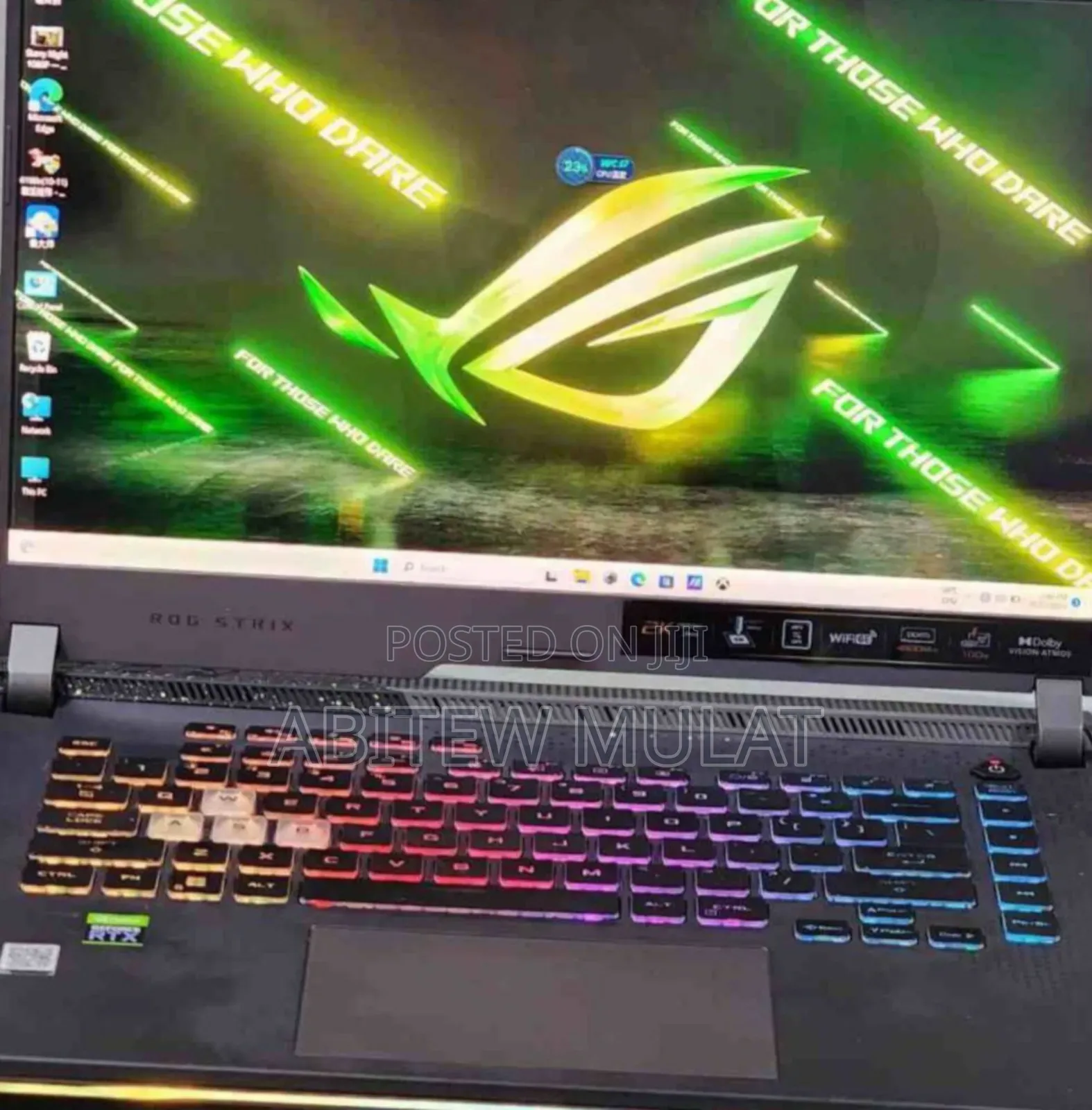New Laptop Asus ROG Strix G15 16GB AMD Ryzen 9 SSD 512GB