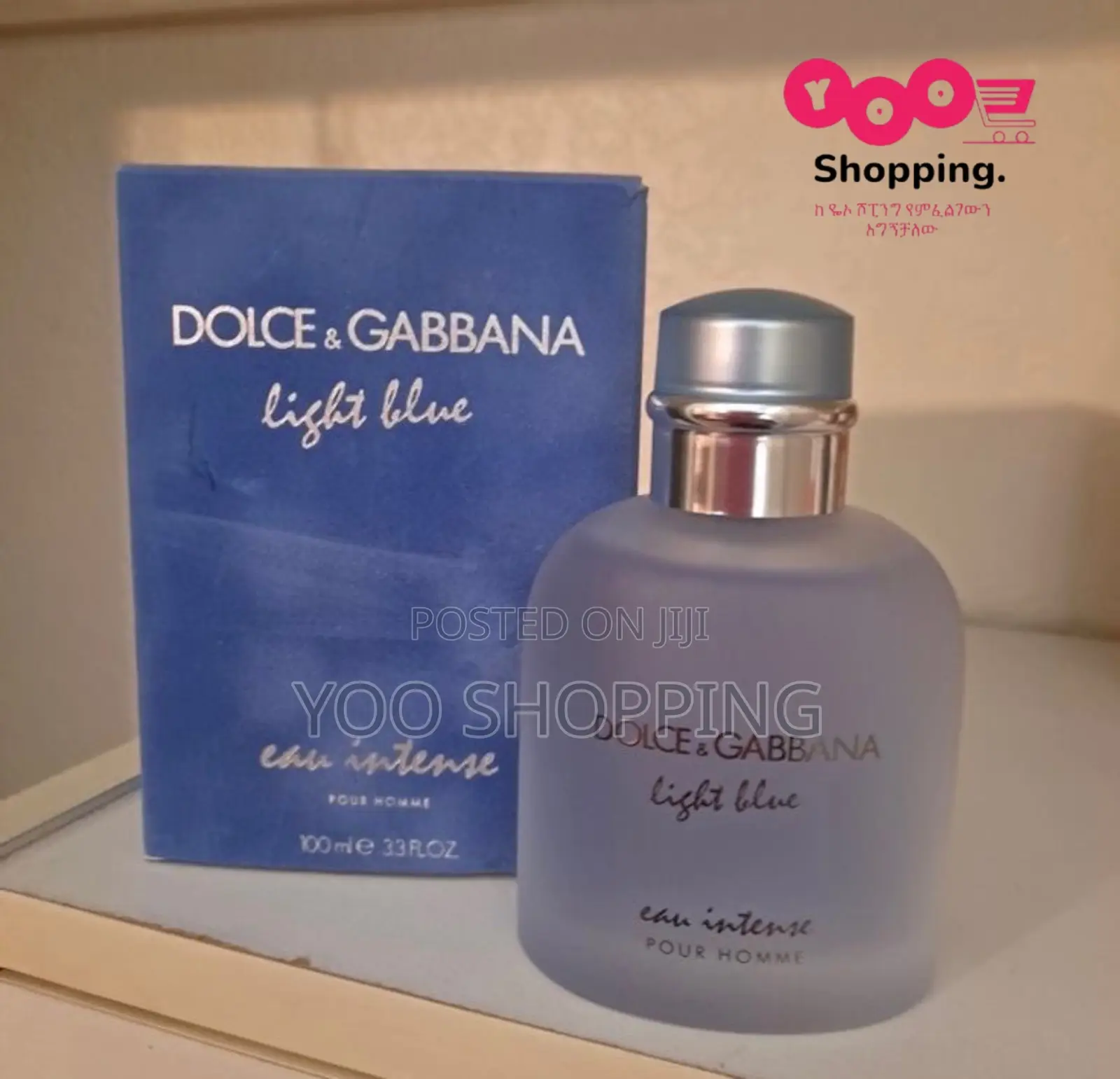 DOLICE AND GABBANA Light Blue Eau Intense Mens Perfume