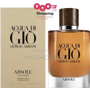 Photo - Giorgio Armani Acqua Di Gio Absolu Mens Perfume