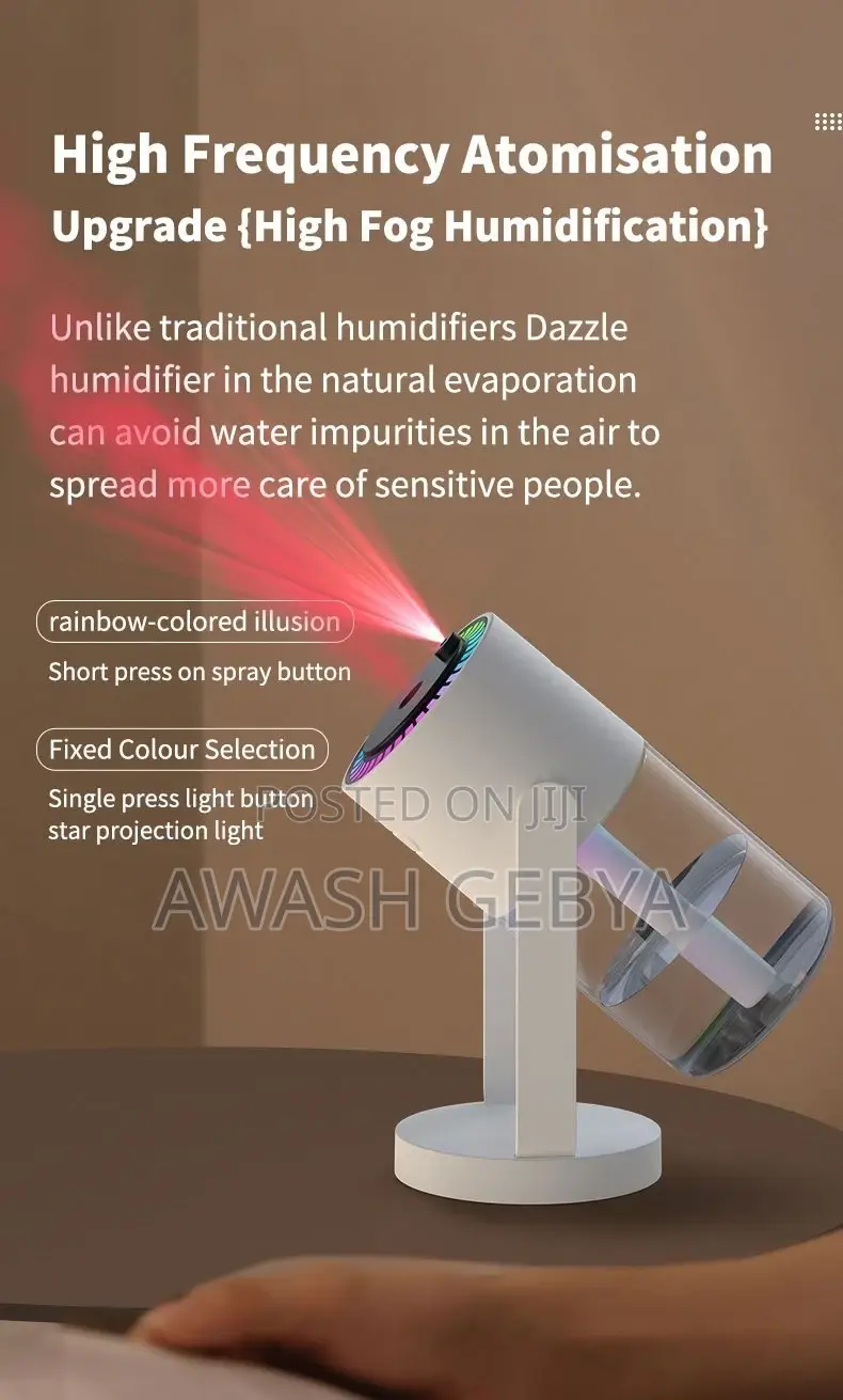 Humidifier Starlight + Nightlight Rotating