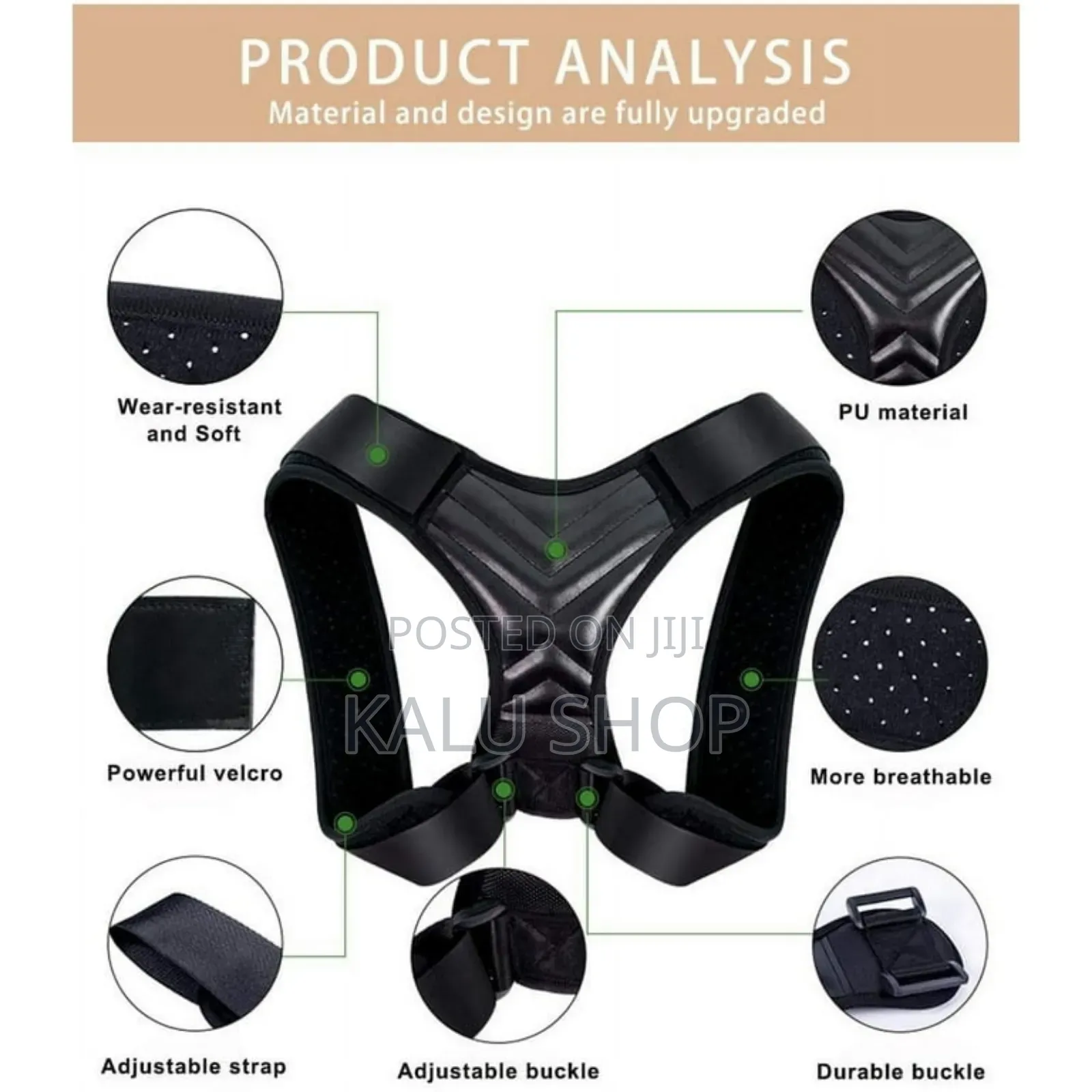 Upper Back Posture Corrector for Support Pain Relief