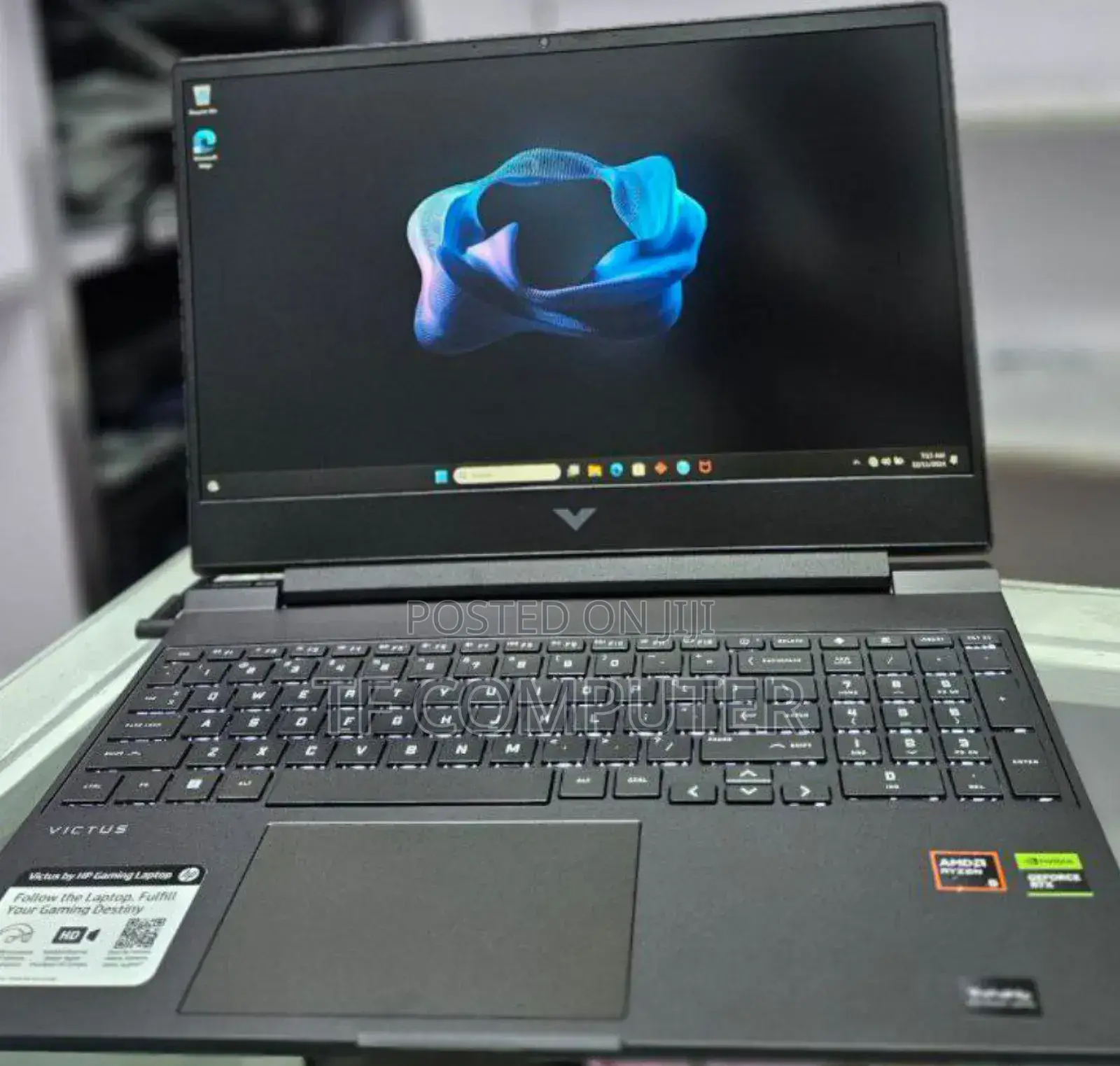 New Laptop HP Victus 15 8GB AMD Ryzen 5 SSD 512GB