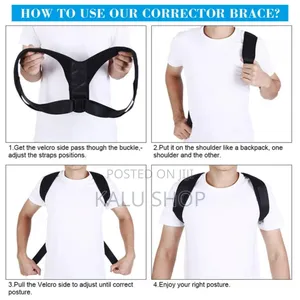 Adjustable Posture Corrector Clavicle Support Back Shoulder