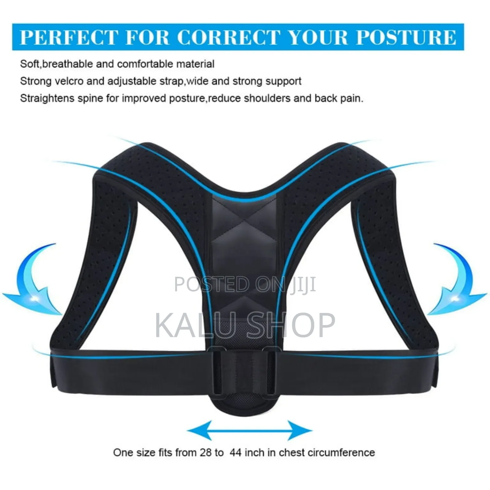Adjustable Posture Corrector Clavicle Support Back Shoulder
