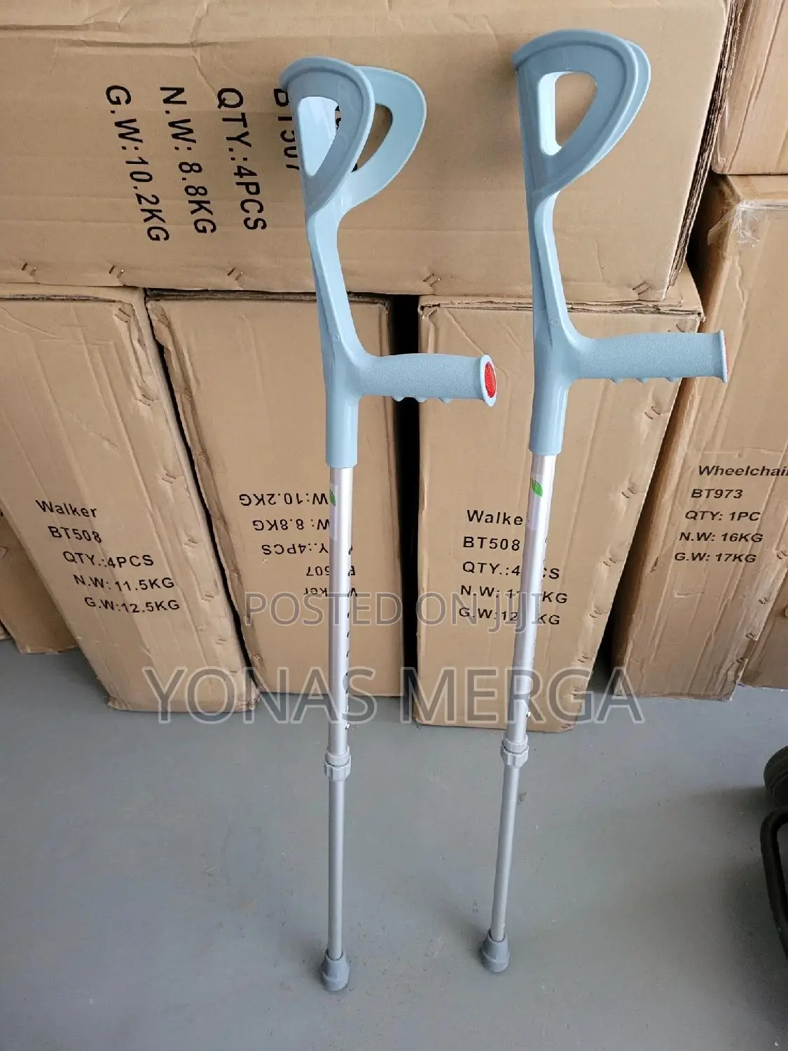 Ultralight Assistance Crutches框 Stick Walker Arm Crutches