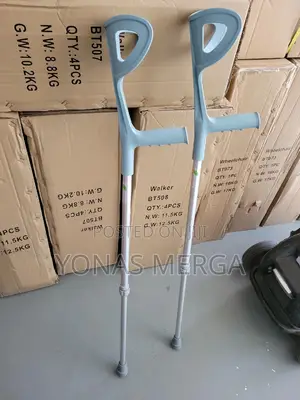 Photo - 2pices Crutches𡇙forearm Crutches乸kranch爹elbow Crutches