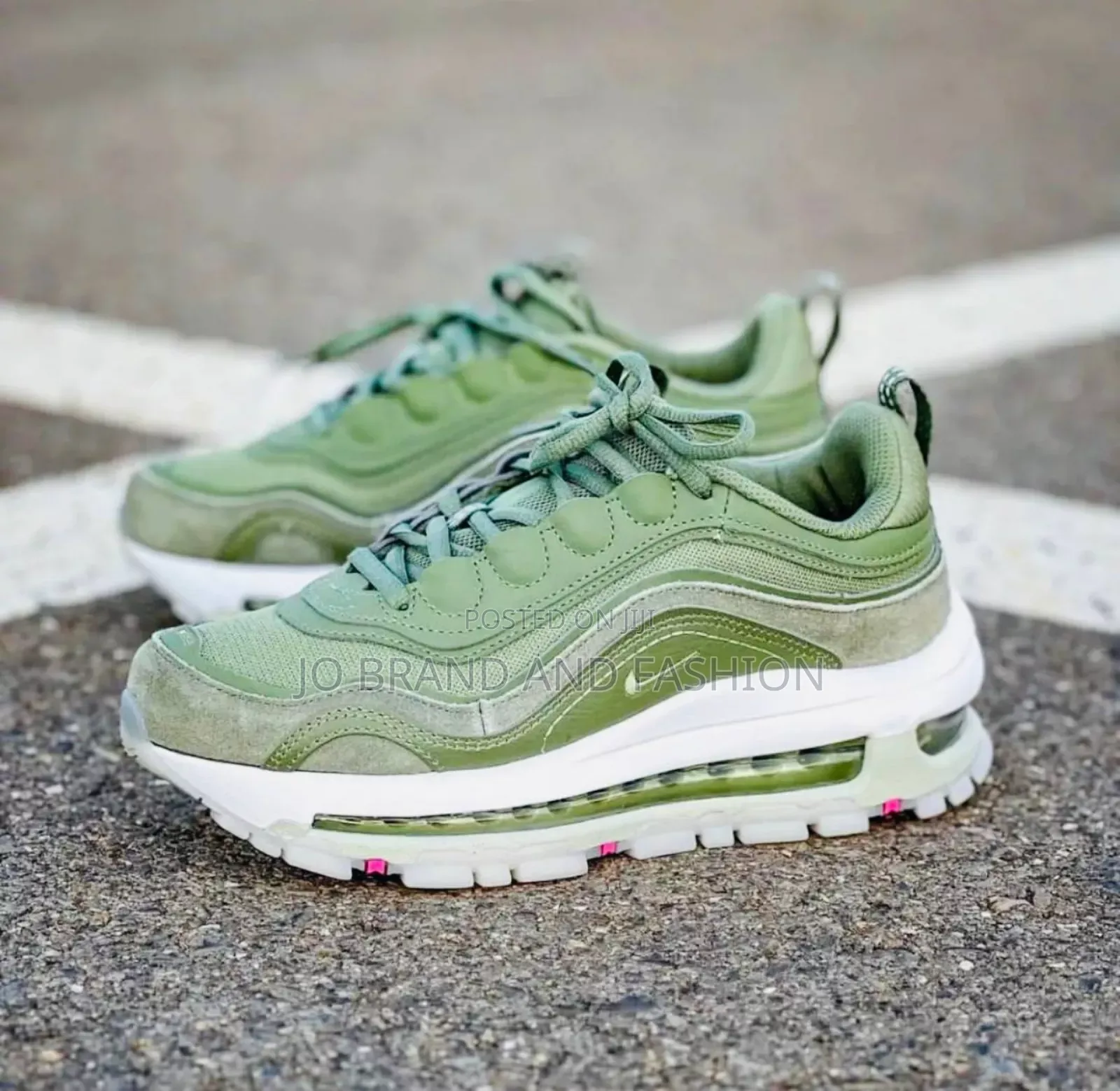 Nike Air Max 97 Futura Olive High Quality Shoes