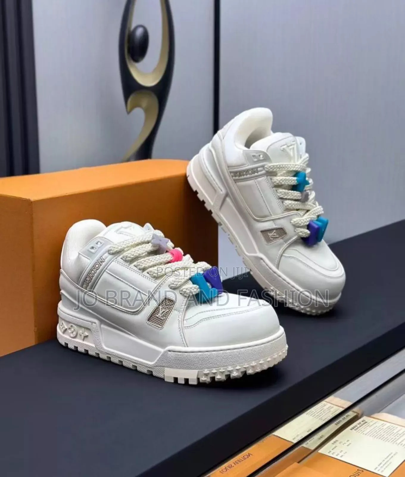 LOUIS_VUITTON LV Trainer High Quality Shoes