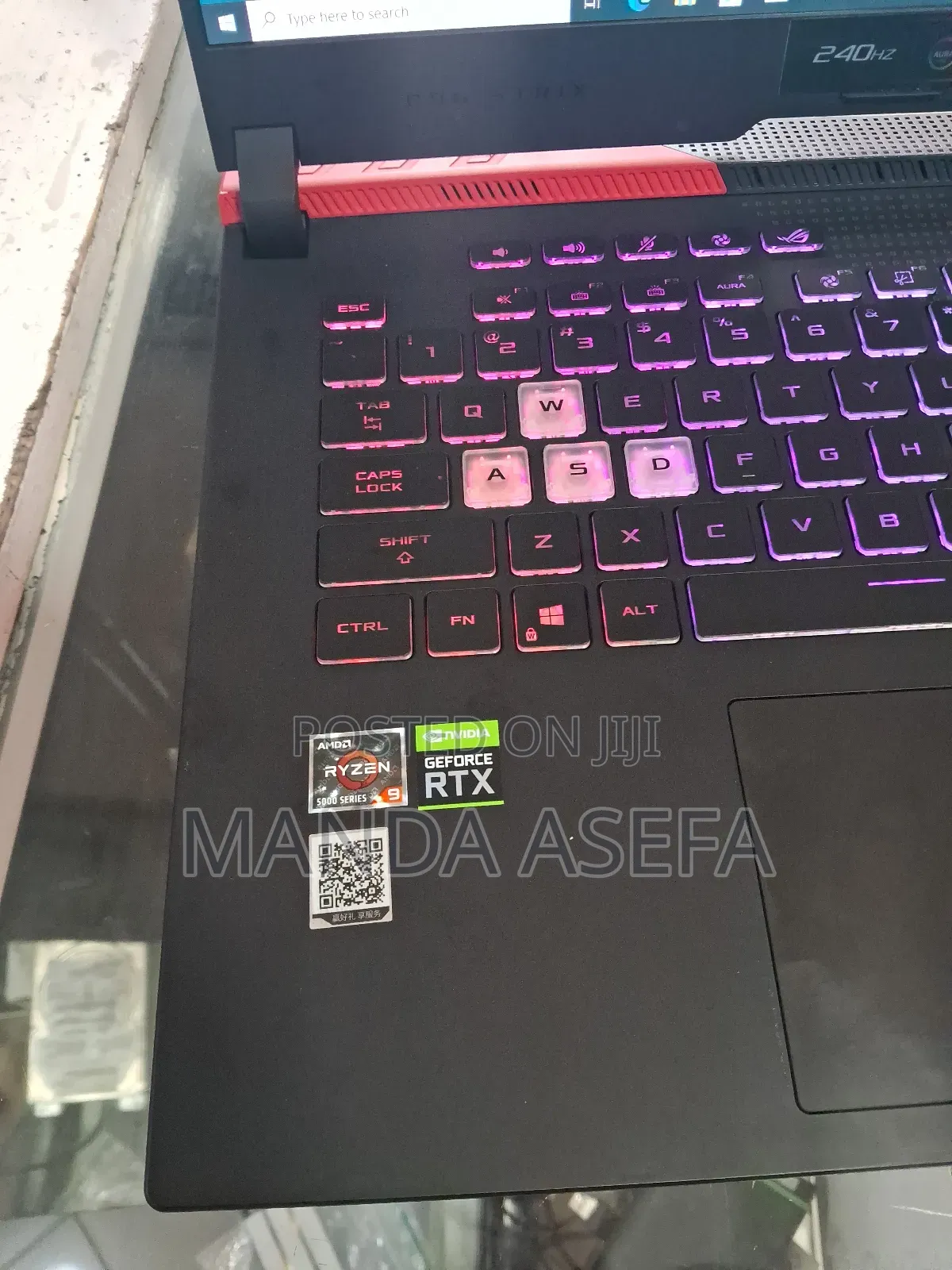 New Laptop Asus ROG Strix G15 16GB AMD Ryzen 9 SSD 512GB