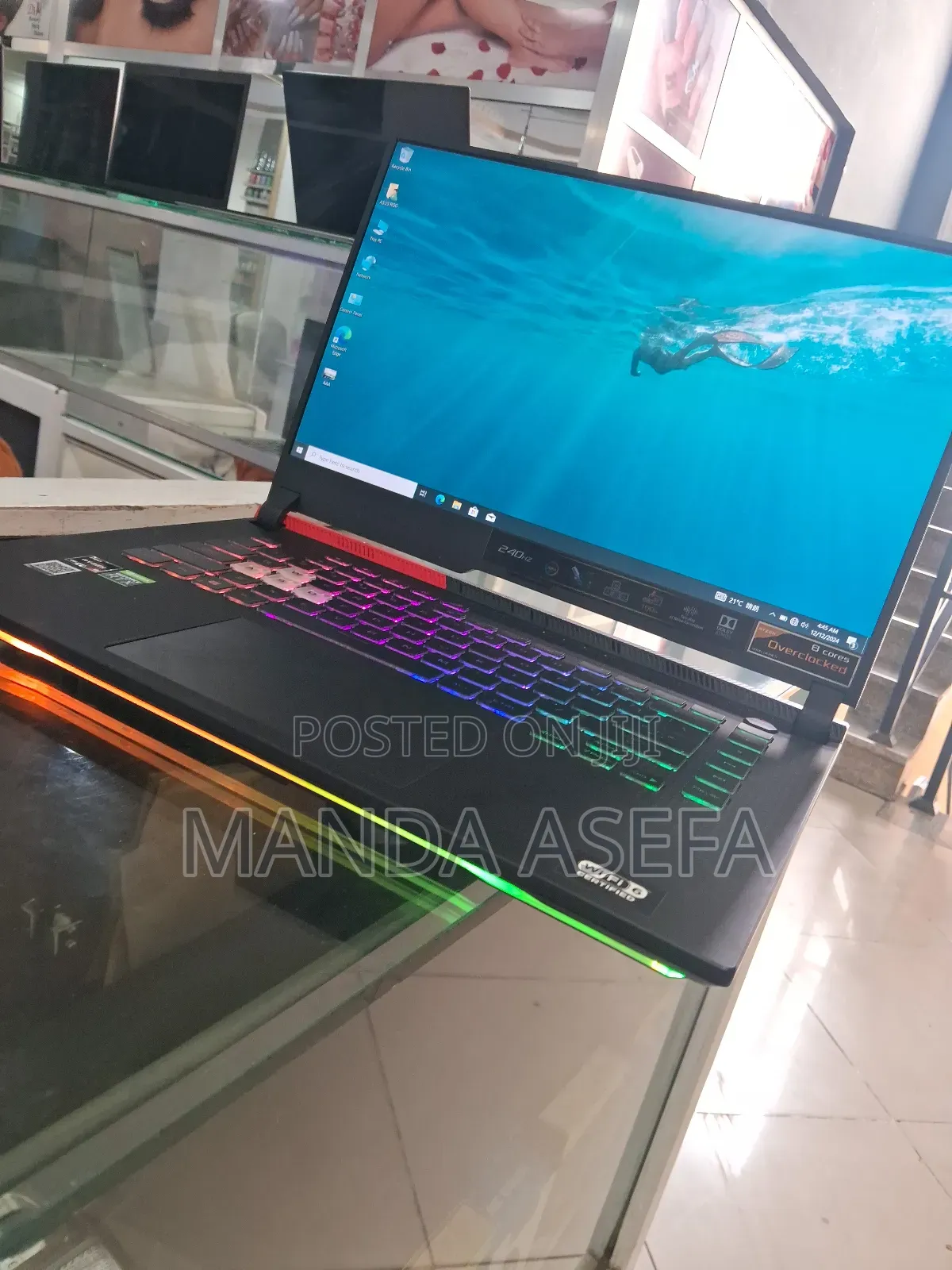 New Laptop Asus ROG Strix G15 16GB AMD Ryzen 9 SSD 512GB