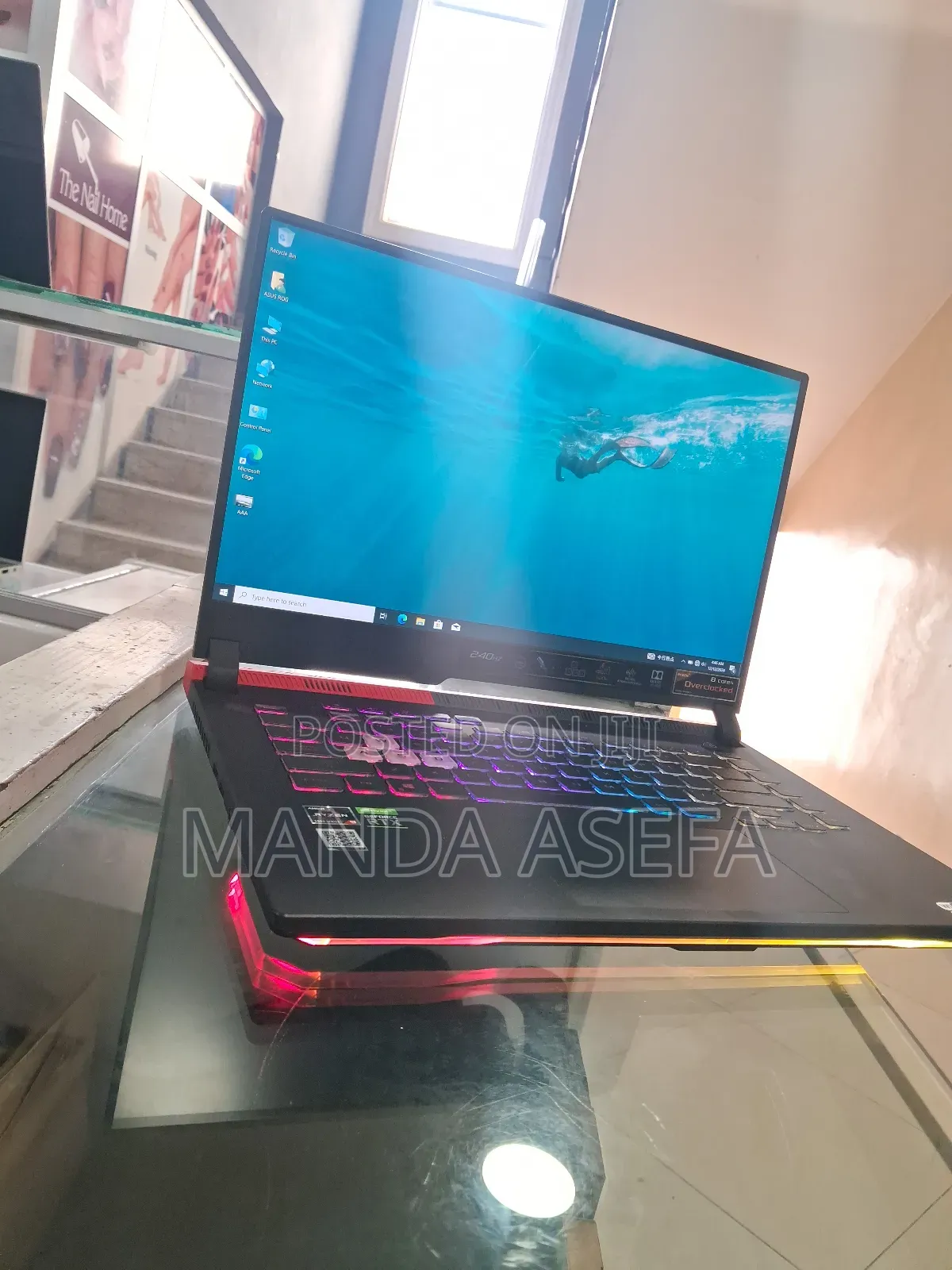 New Laptop Asus ROG Strix G15 16GB AMD Ryzen 9 SSD 512GB