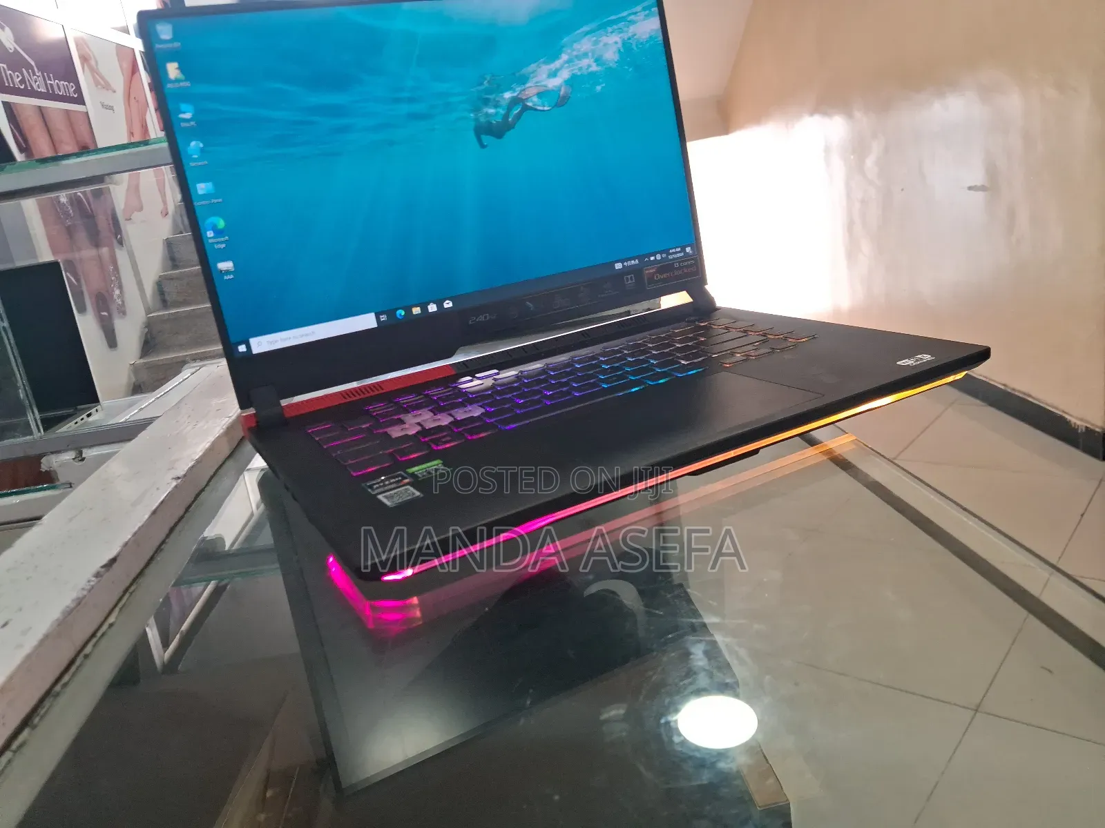 New Laptop Asus ROG Strix G15 16GB AMD Ryzen 9 SSD 512GB