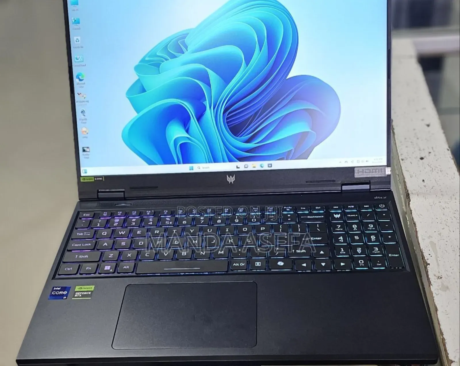 New Laptop Acer Predator Helios Neo 16 16GB Intel Core i9 SSD 1T