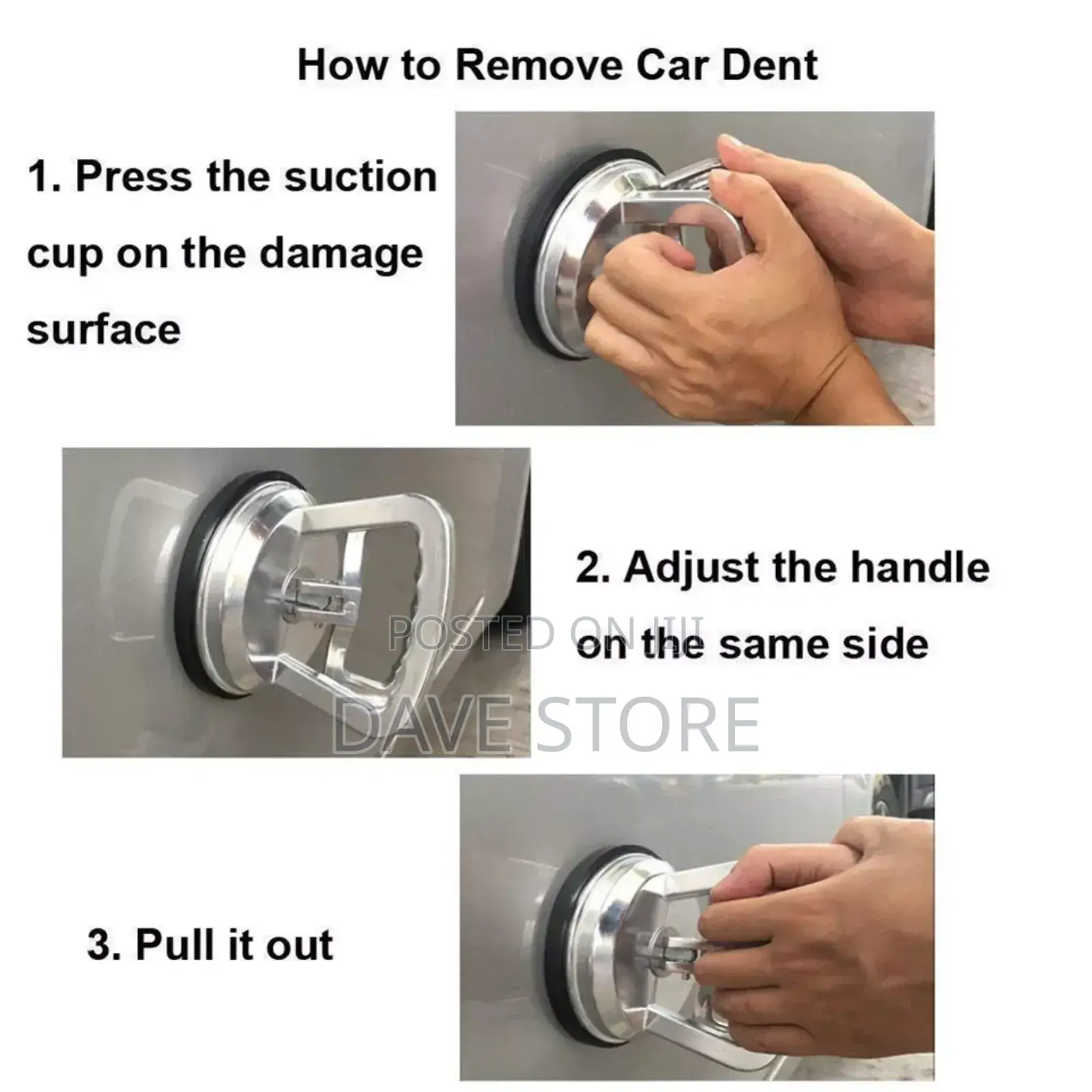 Single Claw Glass Sucker Is Easy to Use to Tighten