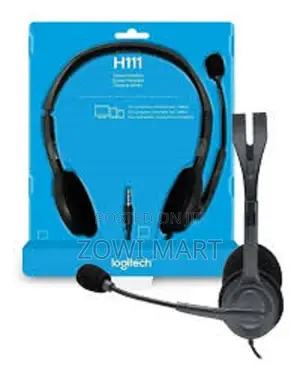 Logitech H111 Stereo Headset With 3.5 Mm Audio Jack