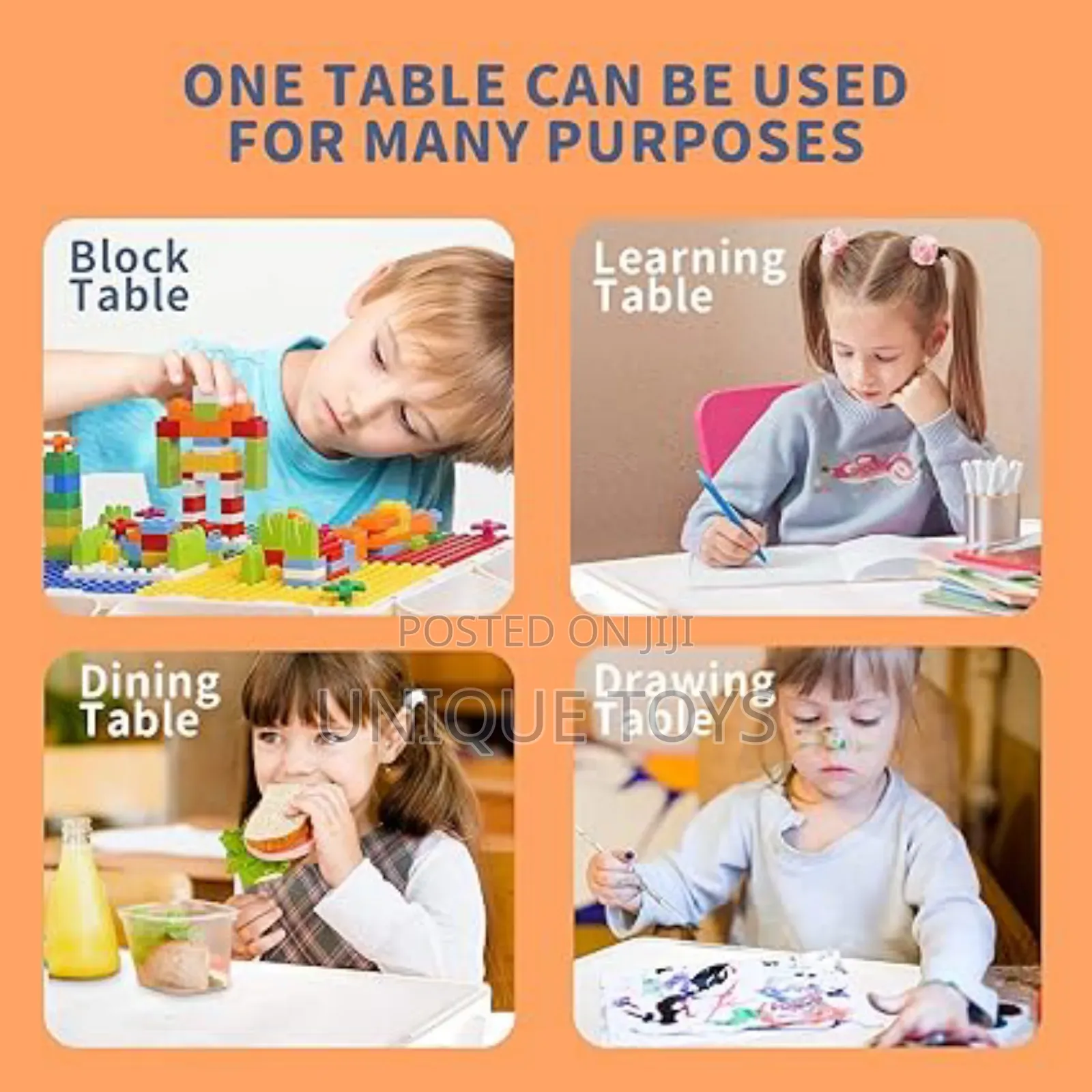 Multi-Purpose Activity Table Set