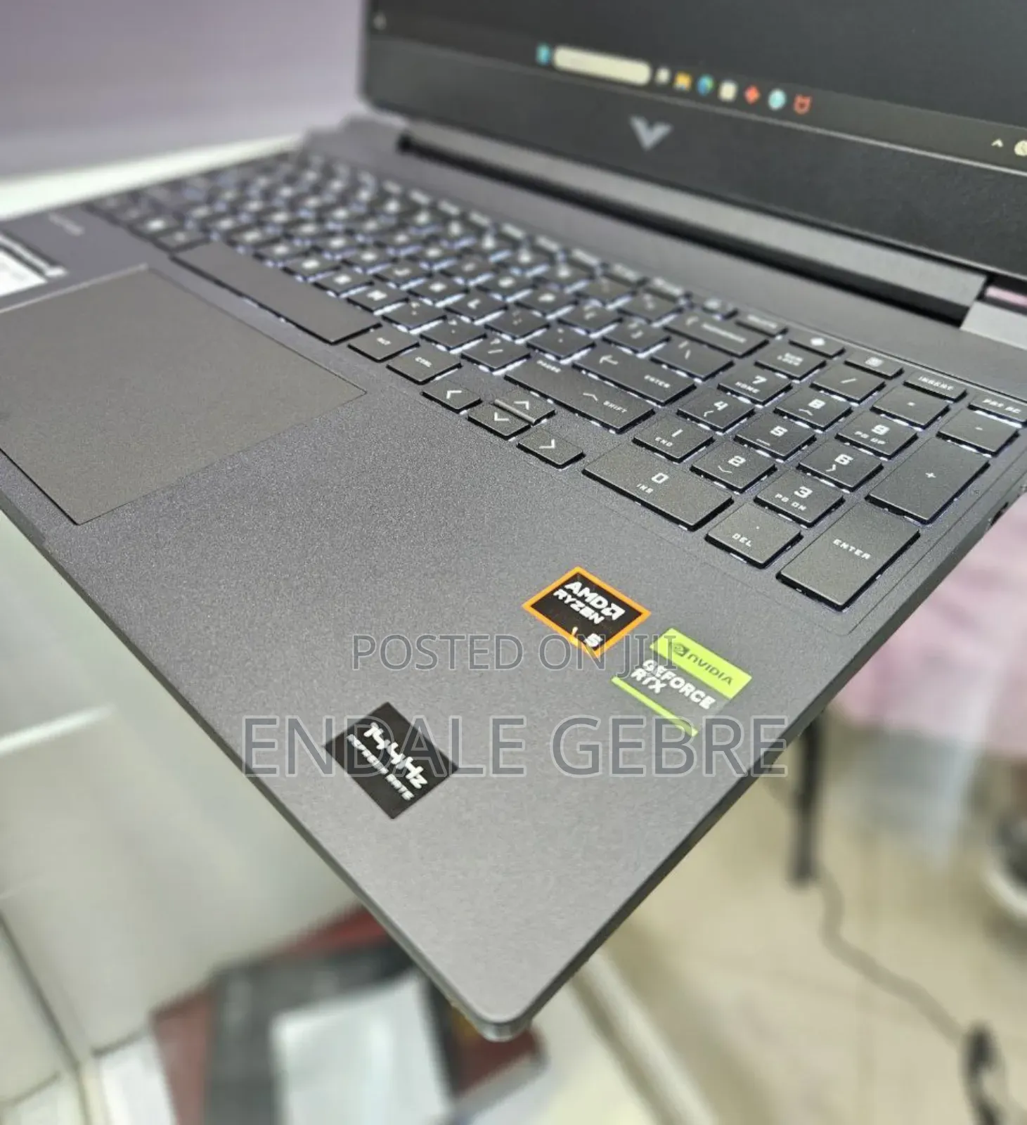 New Laptop HP Victus 15 16GB AMD Ryzen 5 SSD 512GB